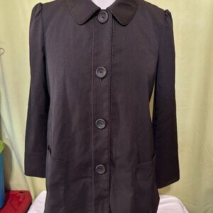 Louis Vuitton Uniformes Women's Brown 4 Button Up Jacket Size Medium-Large